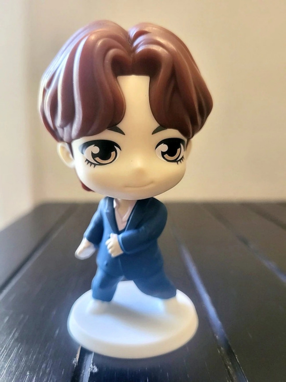 McDonald's TinyTAN Throwback Edition V Figurine Blue